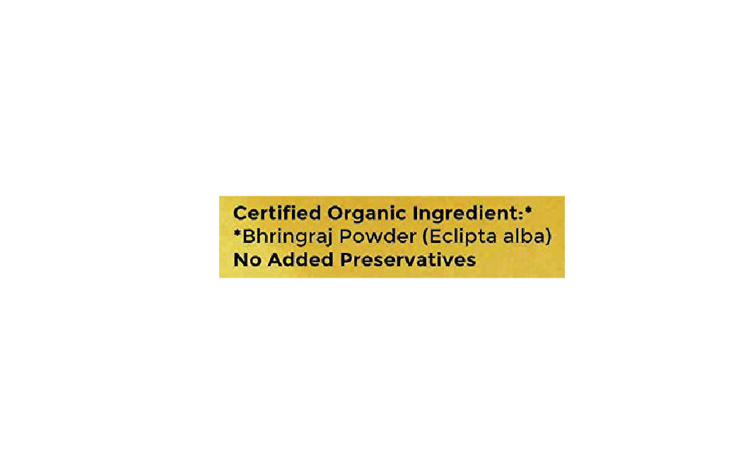 Carmel Organics Bhringraj Powder    Pack  250 grams